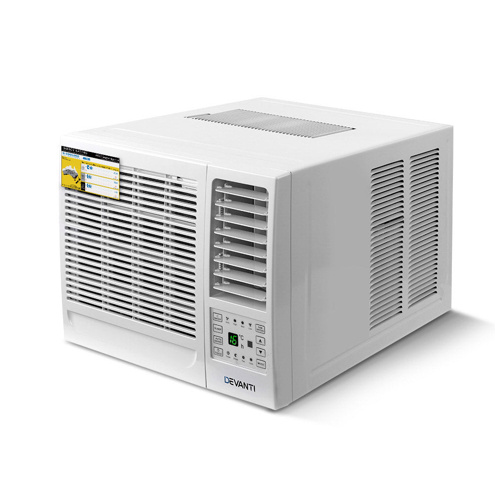 Devanti Window Air Conditioner 1.7kW Cooling and Fan