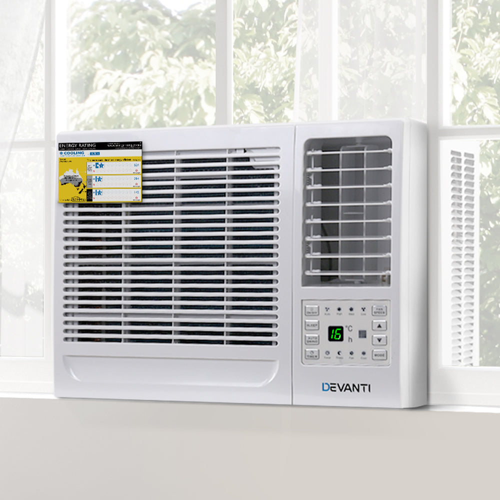 Devanti 1.7kW Window Air Conditioner White