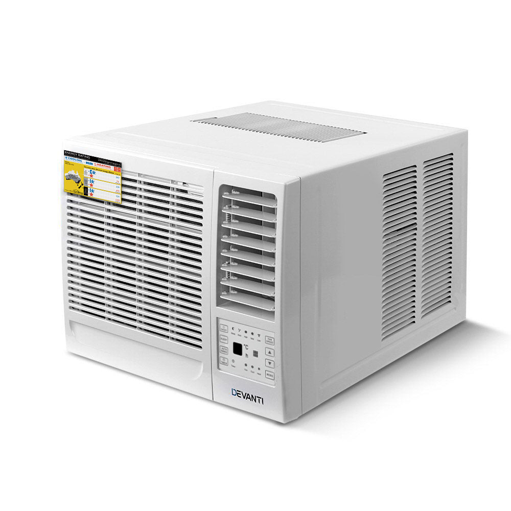 Devanti 2.7kW Window Air Conditioner White