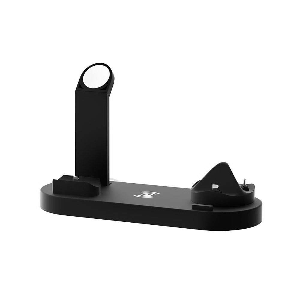 Devanti 4-in-1 Wireless Charger Dock Black