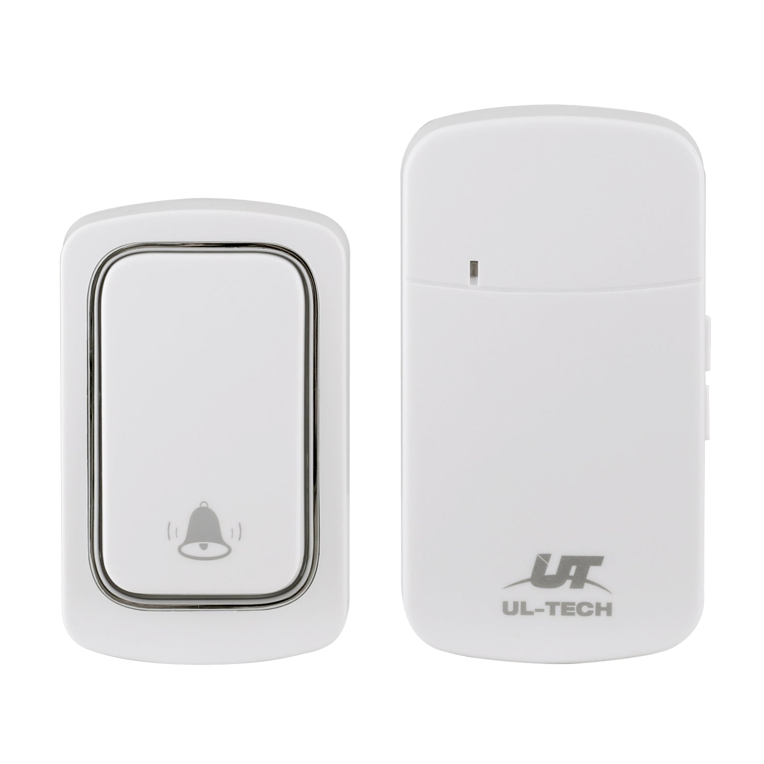 UL-tech Wireless Doorbell Plugin Receiver LED Indicator White
