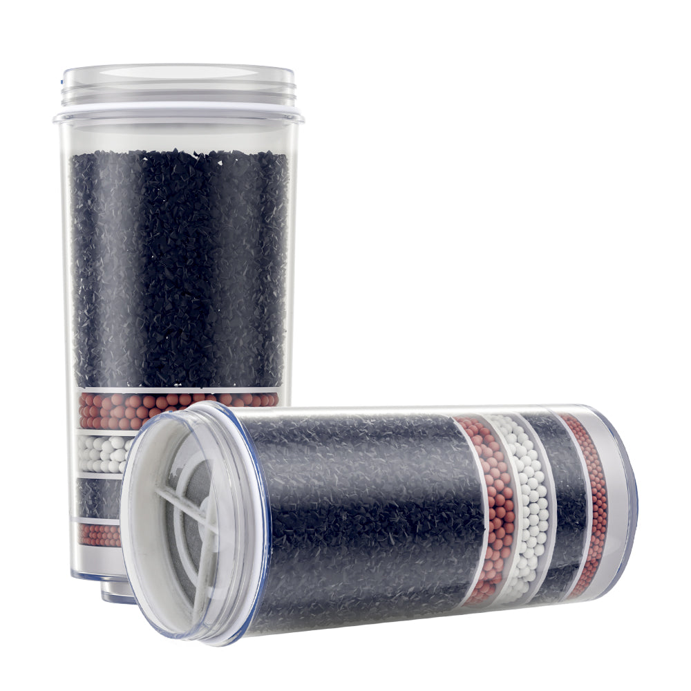 Devanti 7-Stage Water Filter 2 Pack for Water Cooler Dispensers