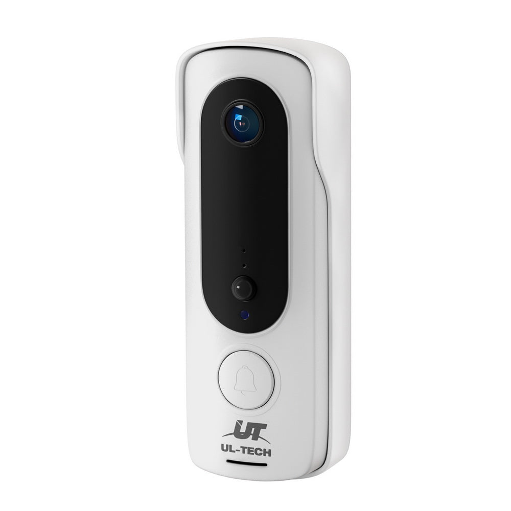 UL-tech Wireless Doorbell Security Camera HD 1080P White