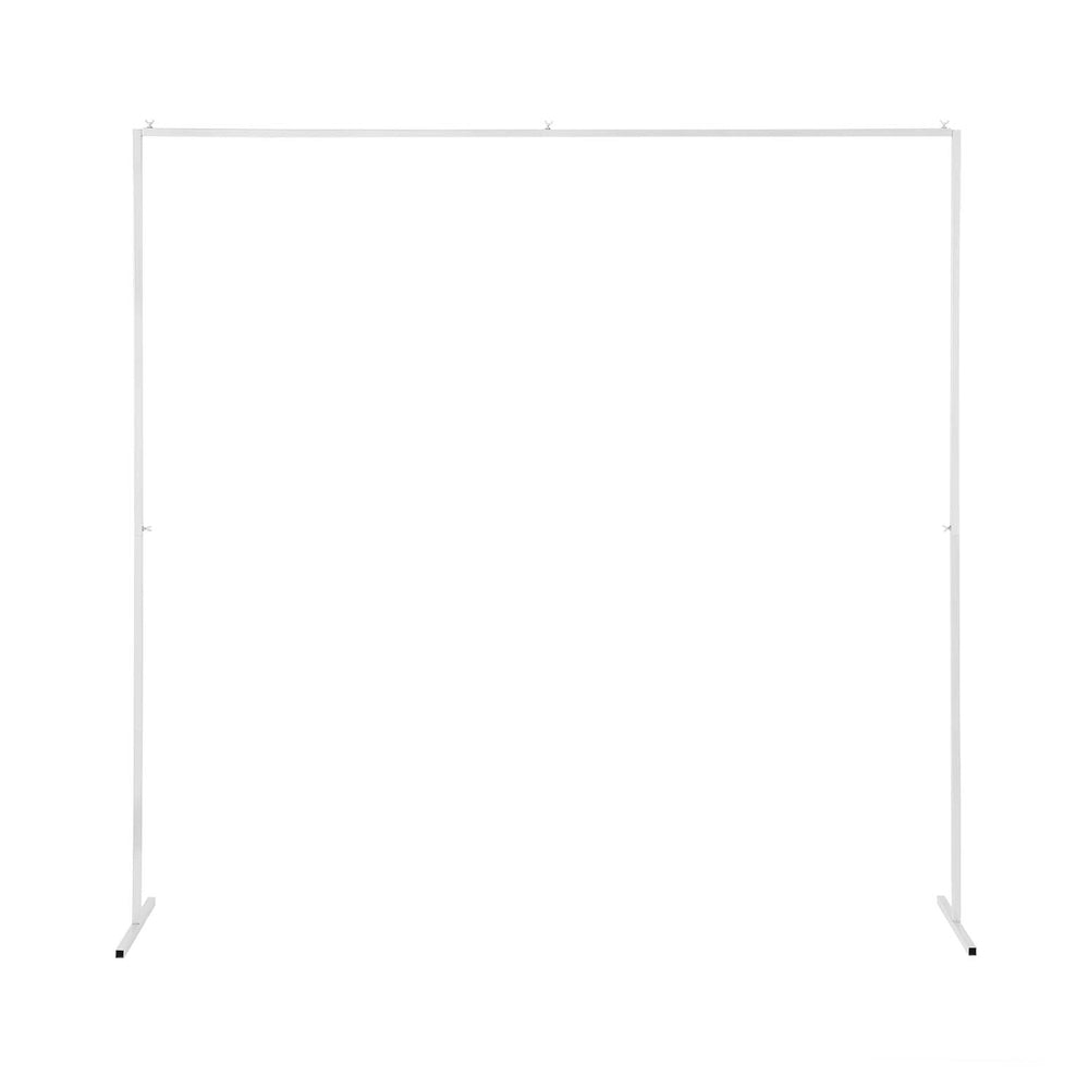 Wedding 2M Backdrop Stand Flower Balloon Display White