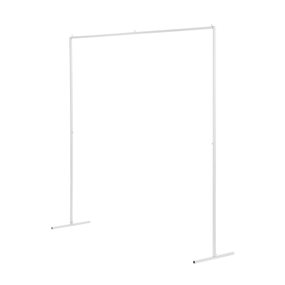 Wedding 2M Backdrop Stand Flower Balloon Display White