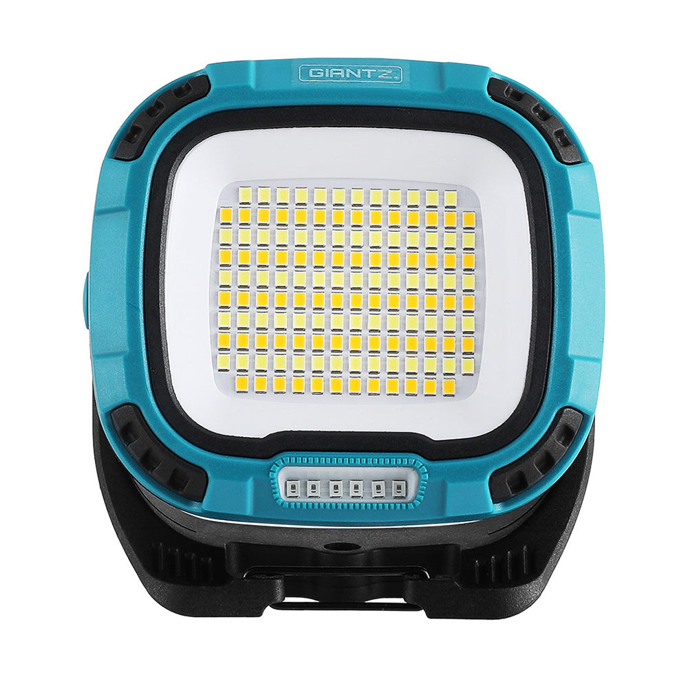 Giantz Rechargeable LED Work Light Torch USB Cordless Magnetic Blue
