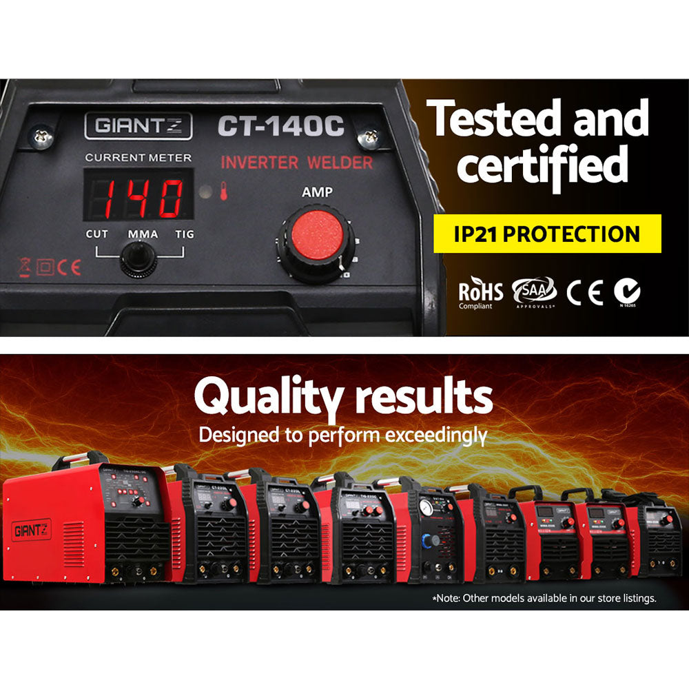 Pro-Series 140Amp Inverter Welder Plasma Cutter Portable iGBT
