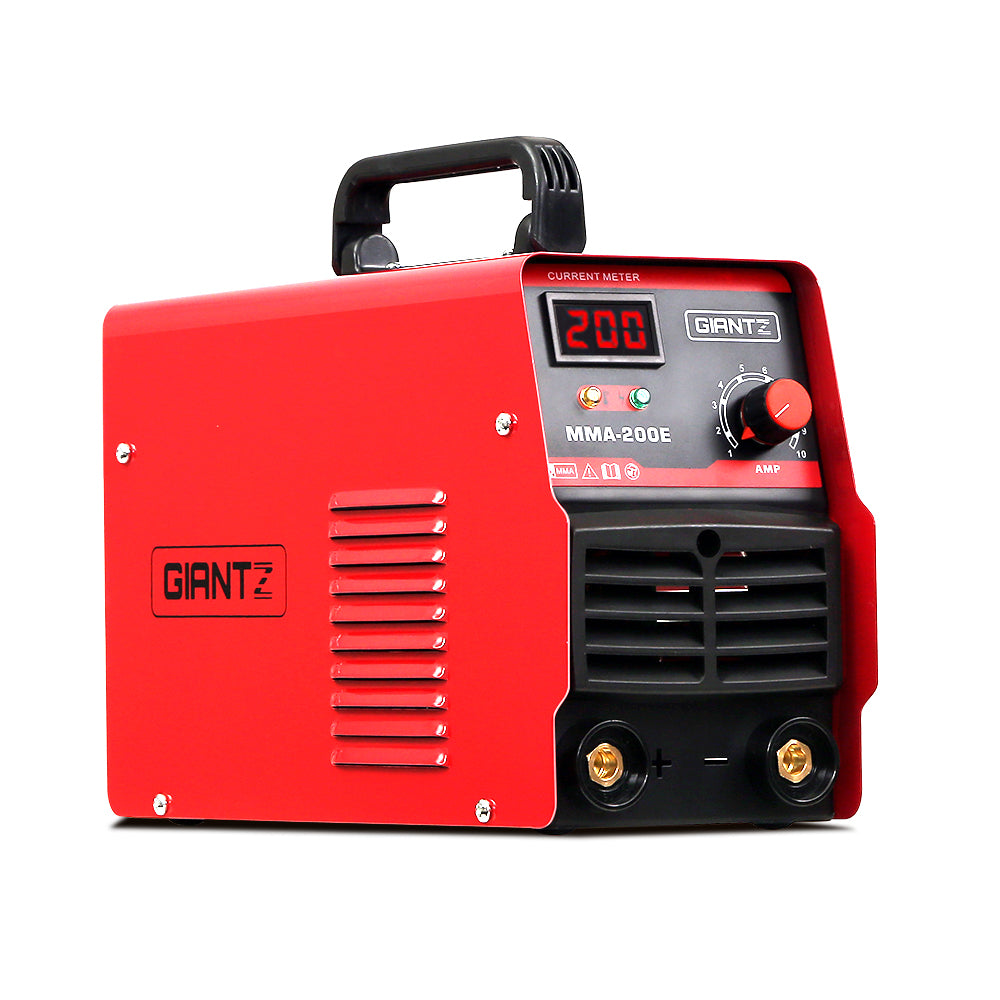 Giantz 200 Amp Portable Inverter Welder MMA ARC DC IGBT