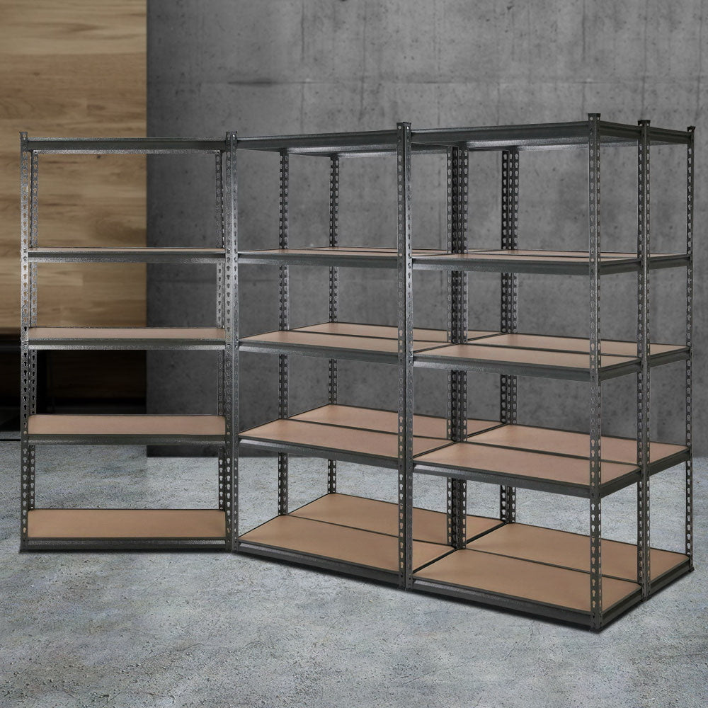 Giantz 5-Tier Garage Shelving Rack Charcoal