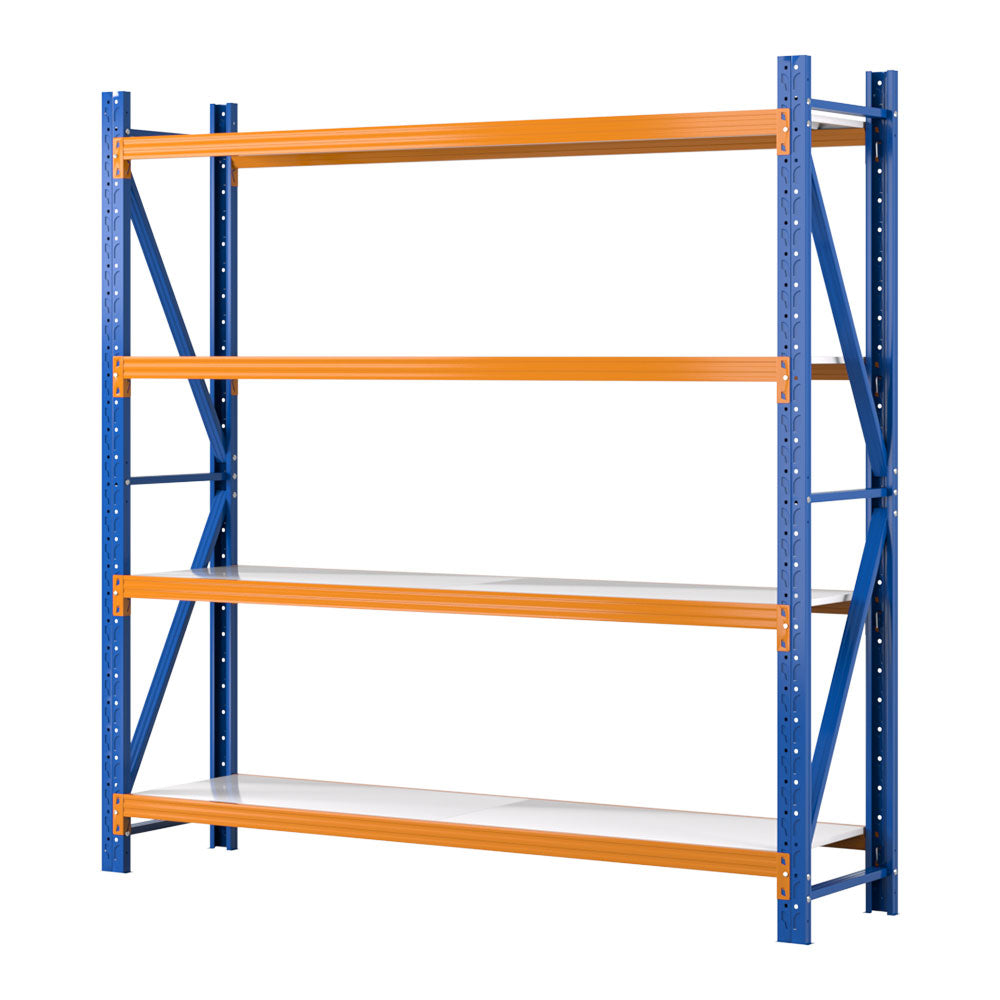 Giantz 2Mx2M Warehouse Shelving Rack Heavy-Duty Blue