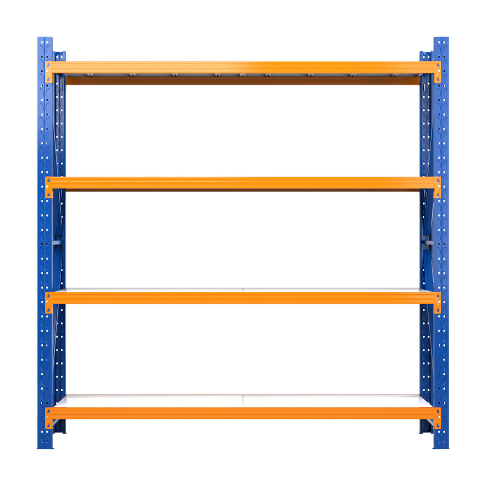 Giantz 2Mx2M Warehouse Shelving Rack Heavy-Duty Blue