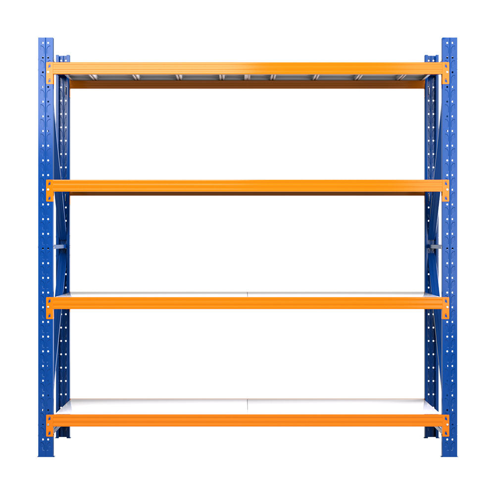 Giantz 2Mx2M Warehouse Shelving Rack 4-Tier Blue