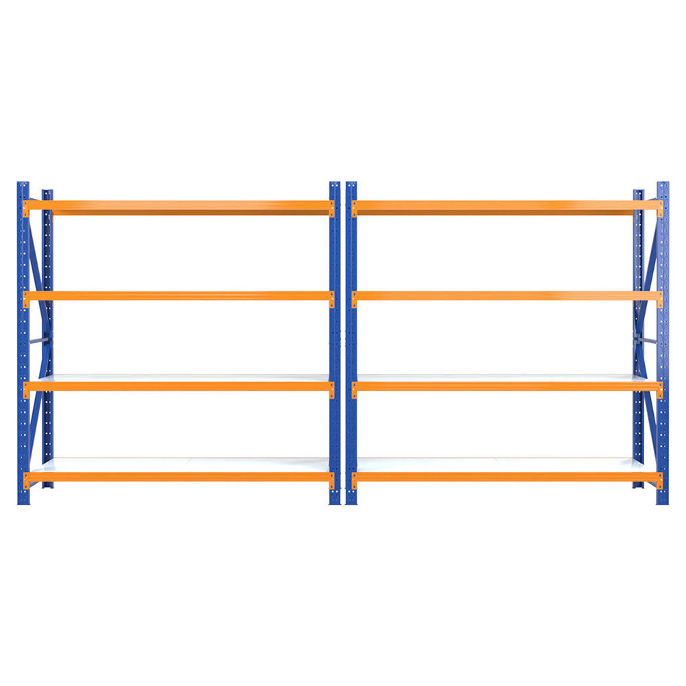 Giantz 4Mx2M Industrial Garage Shelving Rack Orange