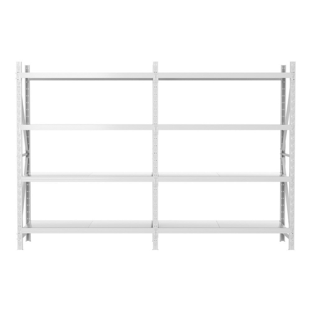 Giantz 3x2m Industrial Garage Shelving Rack Black