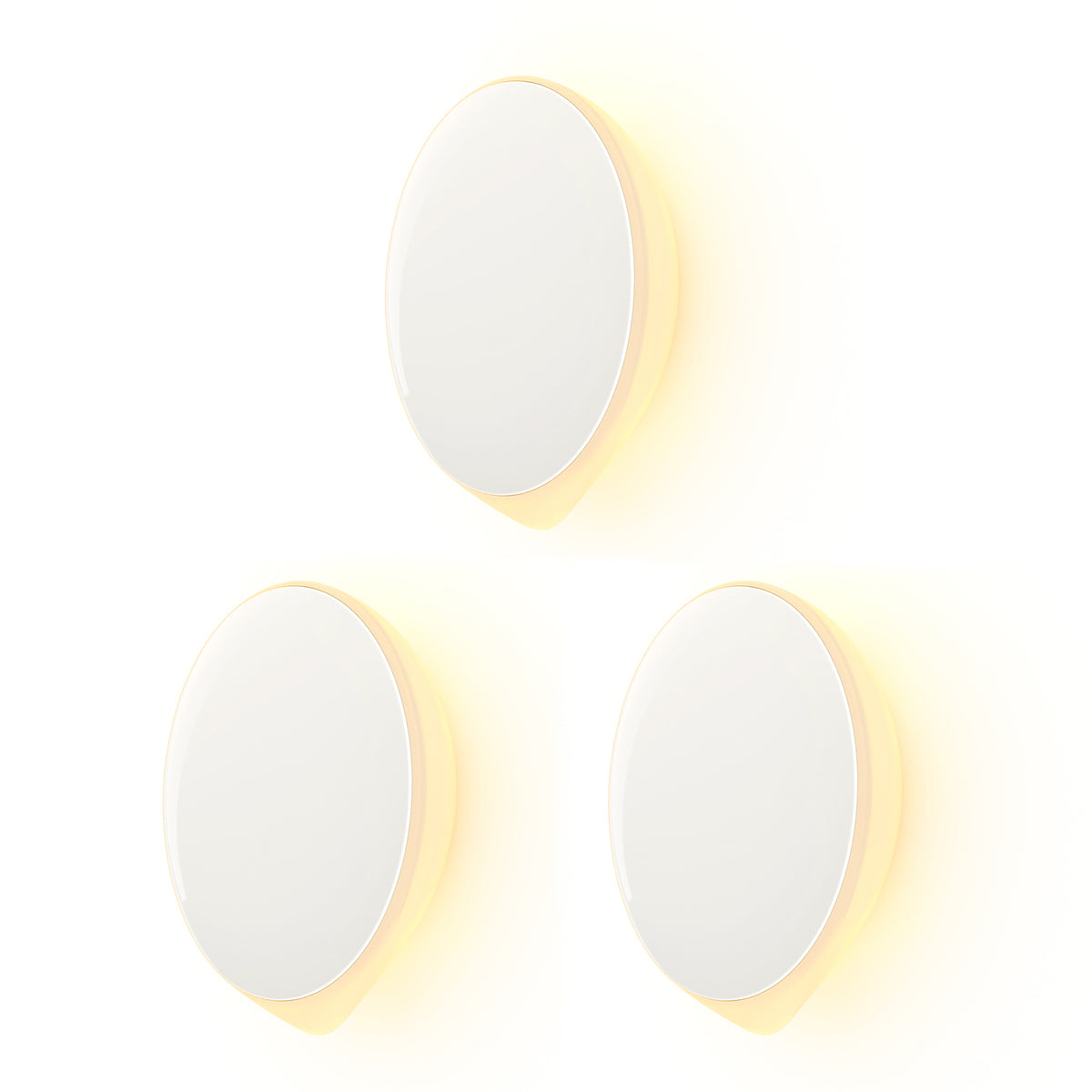 AIPOWER Motion Sensor Night Light USB-C Rechargeable 3 Pack