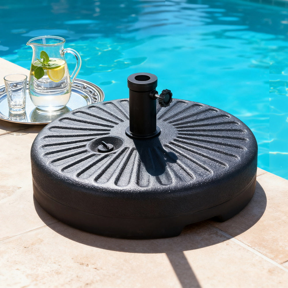 Instahut Fillable Outdoor Umbrella Base for 30mm to 48mm Poles