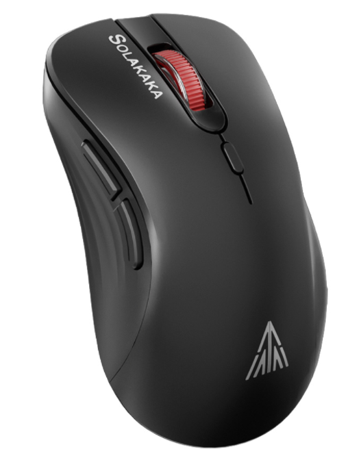 SOLAKAKA Silent Wireless Mouse Bluetooth 2.4GHz 4200 DPI 7 Buttons