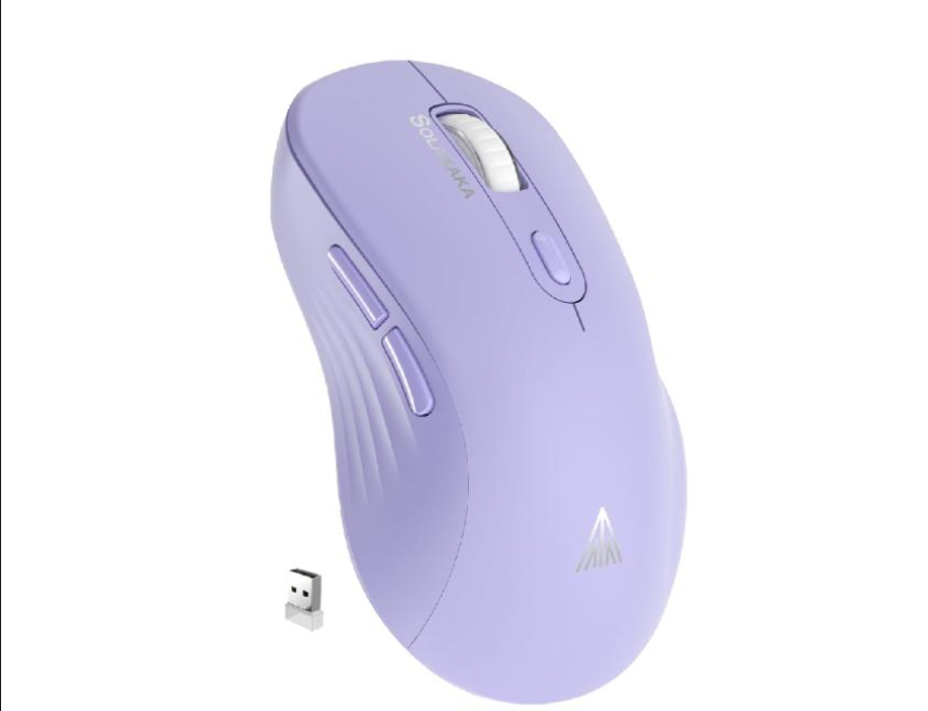 SOLAKAKA Silent Wireless Mouse Bluetooth 2.4GHz 4200 DPI 7 Buttons