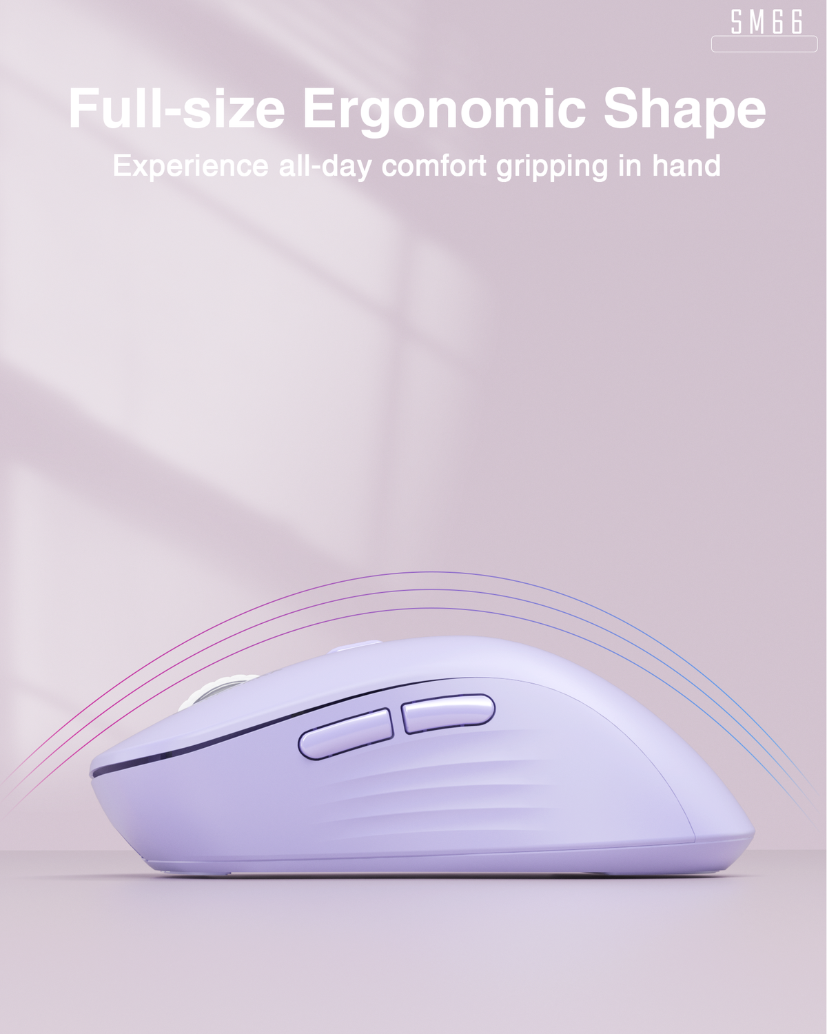 SOLAKAKA Silent Wireless Mouse Bluetooth 2.4GHz 4200 DPI 7 Buttons