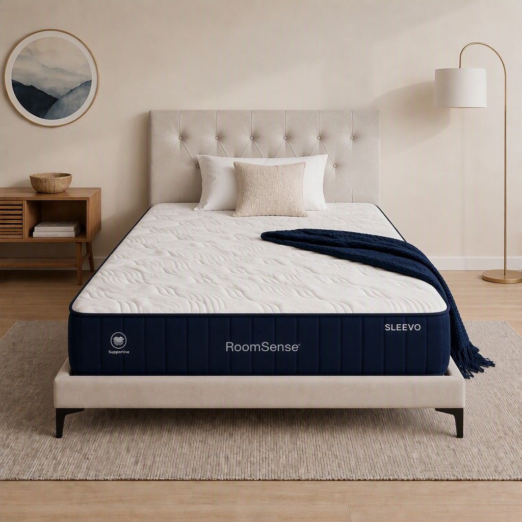 RoomSense King Single Mattress 26cm Firm Pocket Spring Hybrid
