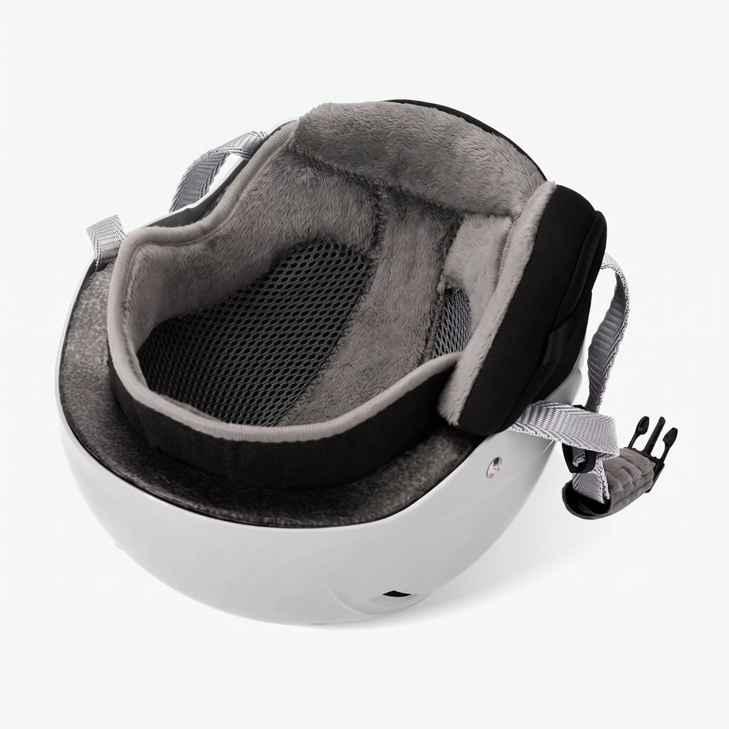 OutdoorMaster Kelvin II Ski Helmet - Snow Sport Helmet Snowboard Helmet for Men Women & Youth White L
