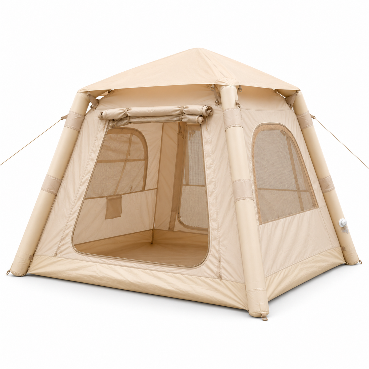 Weisshorn Inflatable Camping Tent Dual End Doors 300x400cm