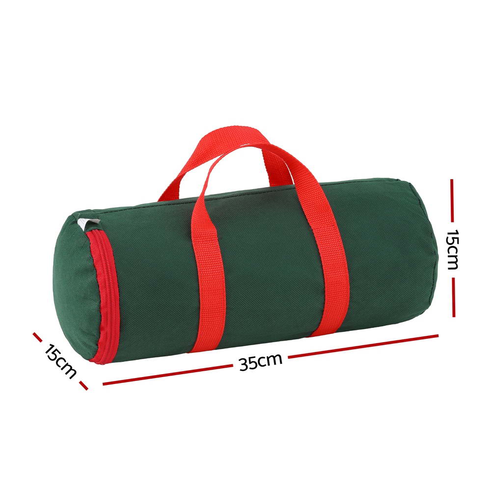Jingle Jollys Christmas Baubles Storage Bag Green