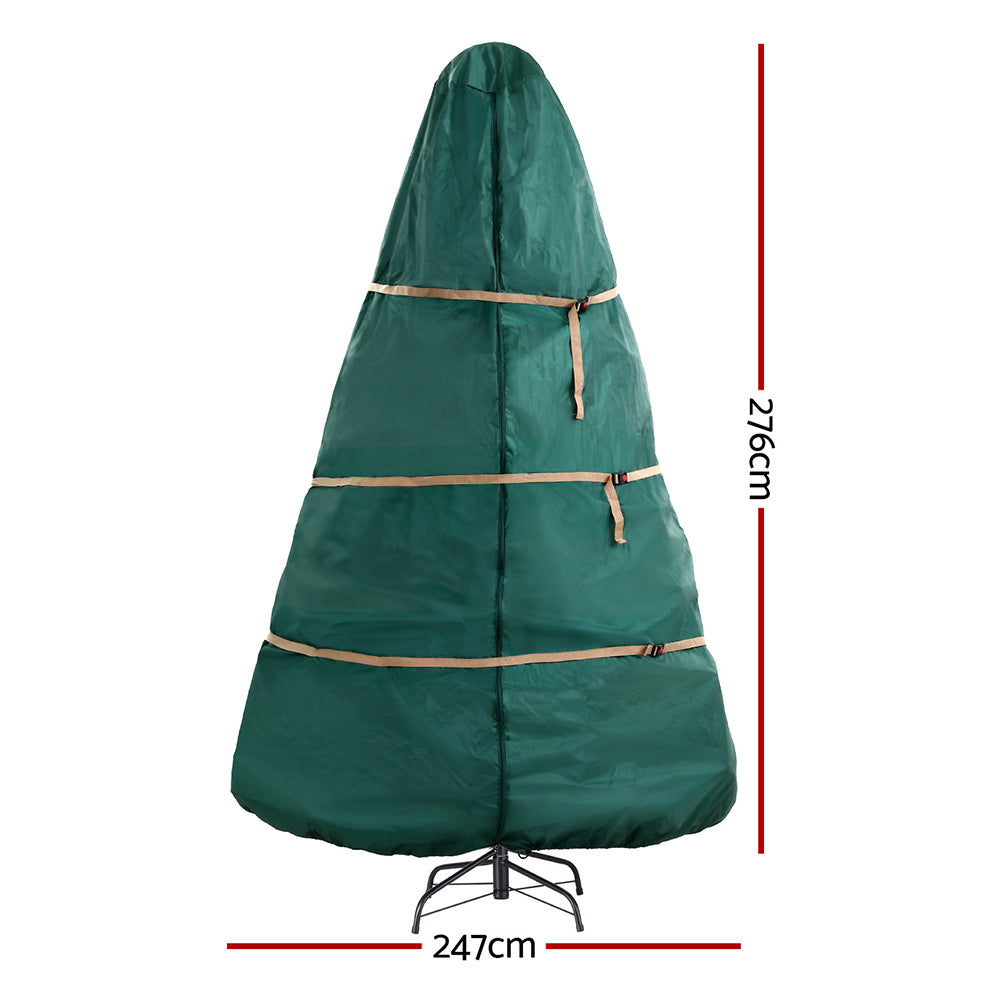 Jingle Jollys 9ft Christmas Tree Storage Bag Green