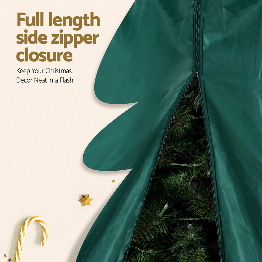 Jingle Jollys 9ft Christmas Tree Storage Bag Green