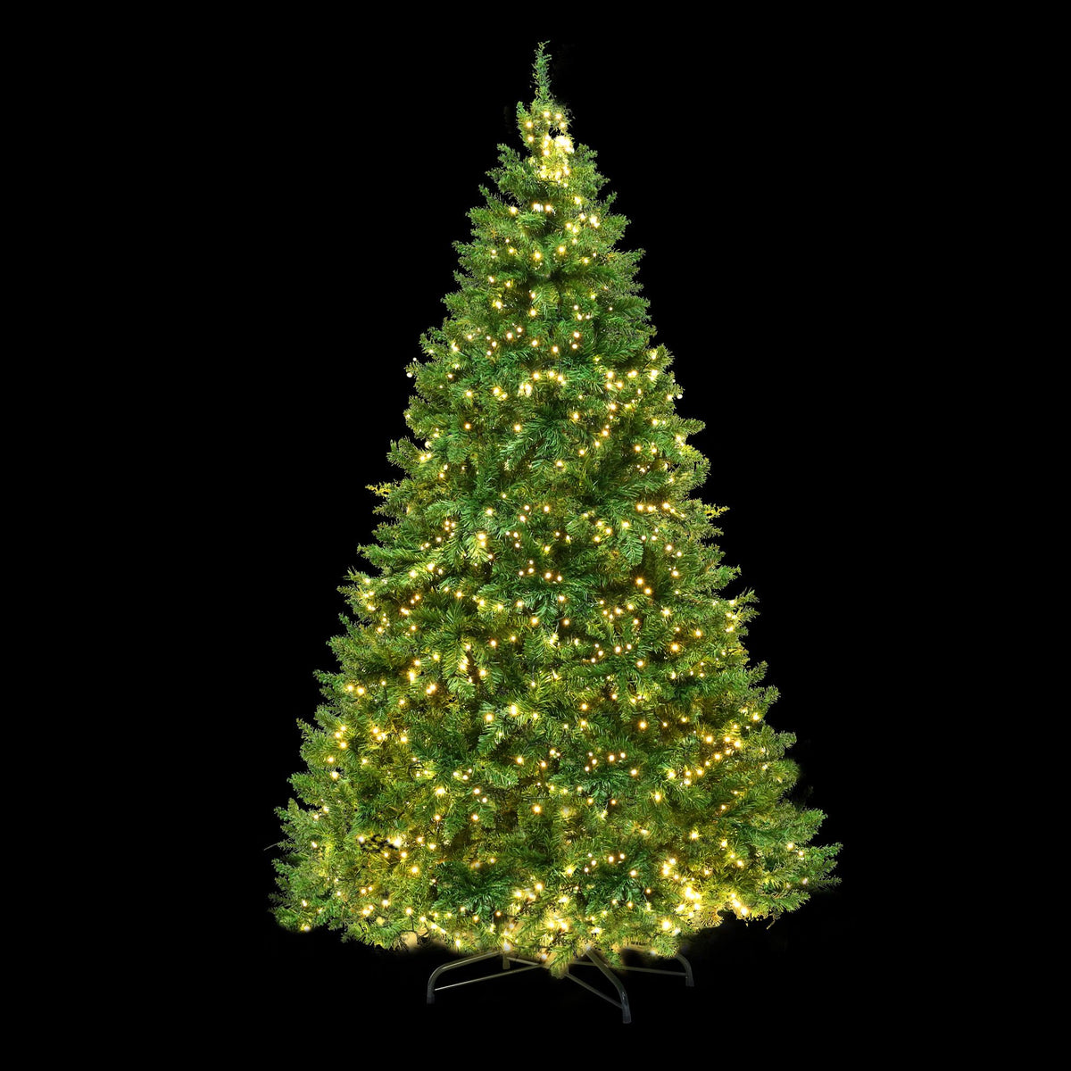 Jingle Jollys 2.7m Christmas Tree with 1800 LEDs and 1831 Tips
