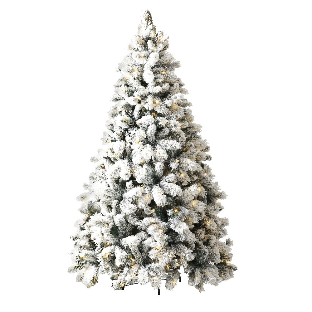 Jingle Jollys 1.8M Christmas Tree 350 LED Snowy Tips