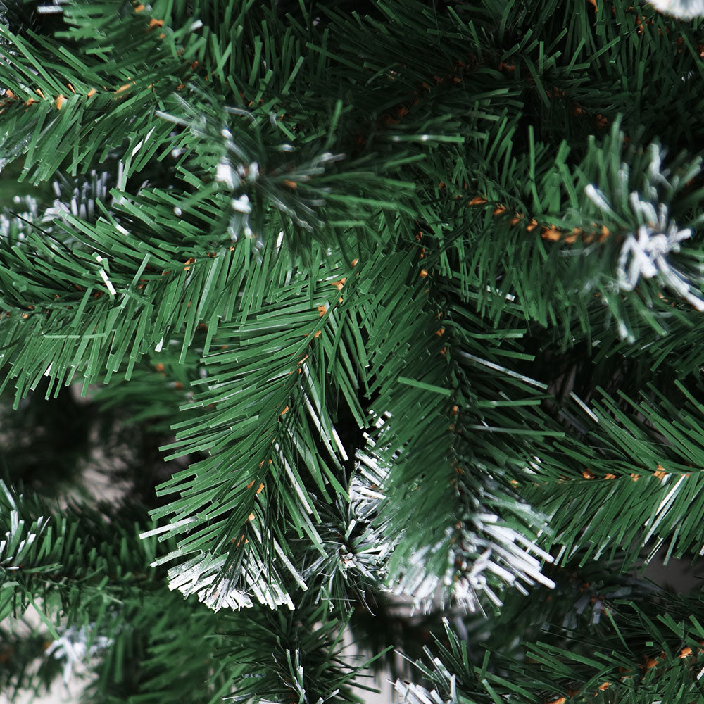 Jingle Jollys 2.1M Snowy Christmas Tree 1250 Tips