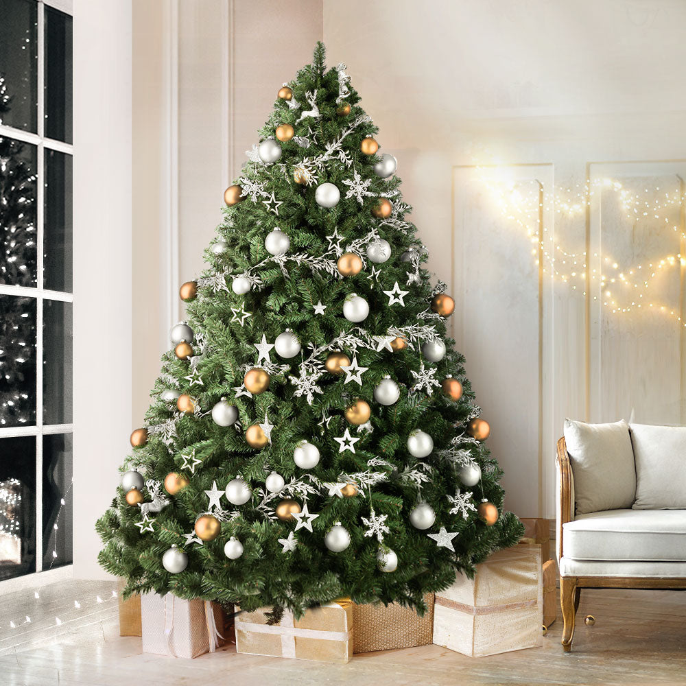 Jingle Jollys 2.4M Christmas Tree Green 1500 Tips