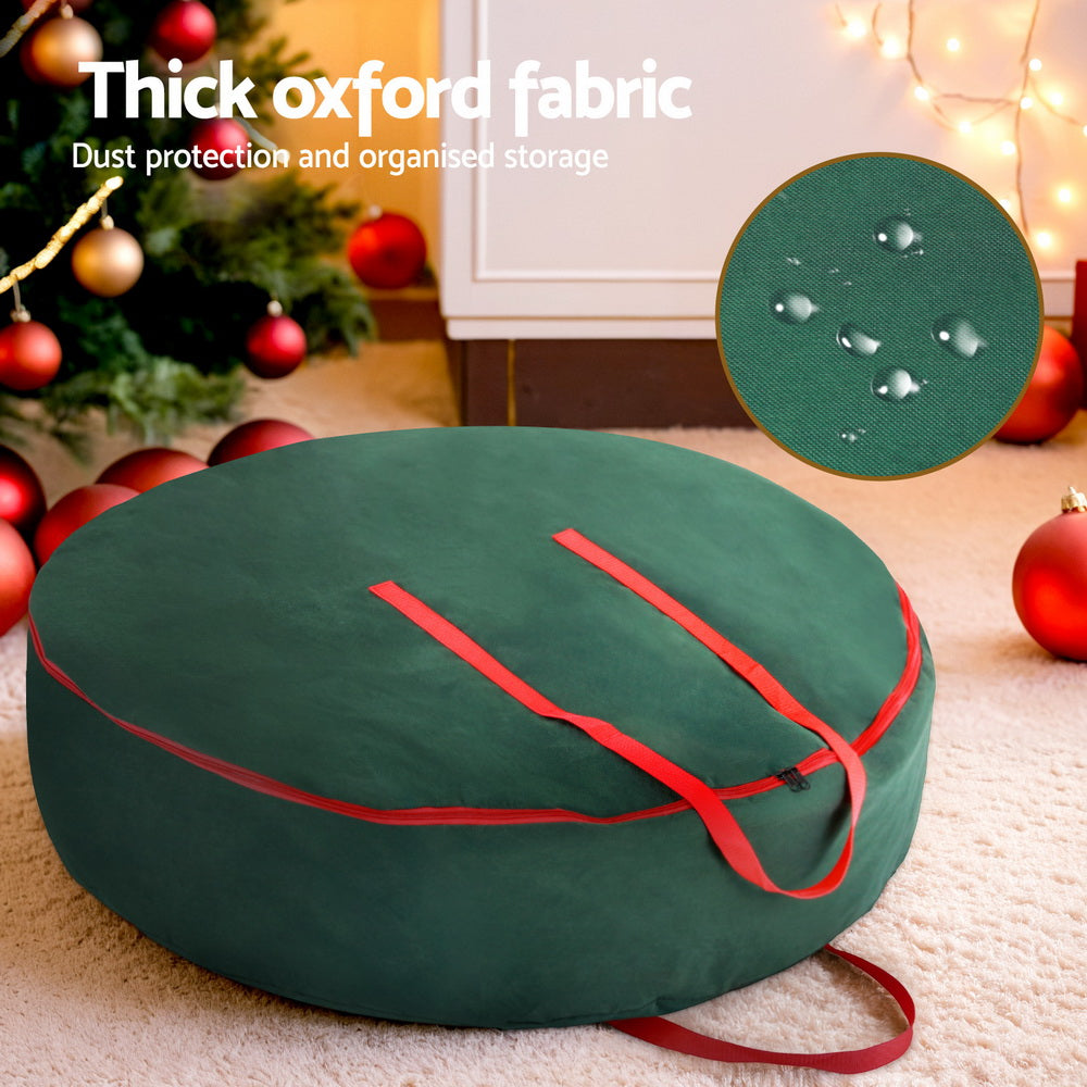 Jingle Jollys 90cm Christmas Storage Bag Green