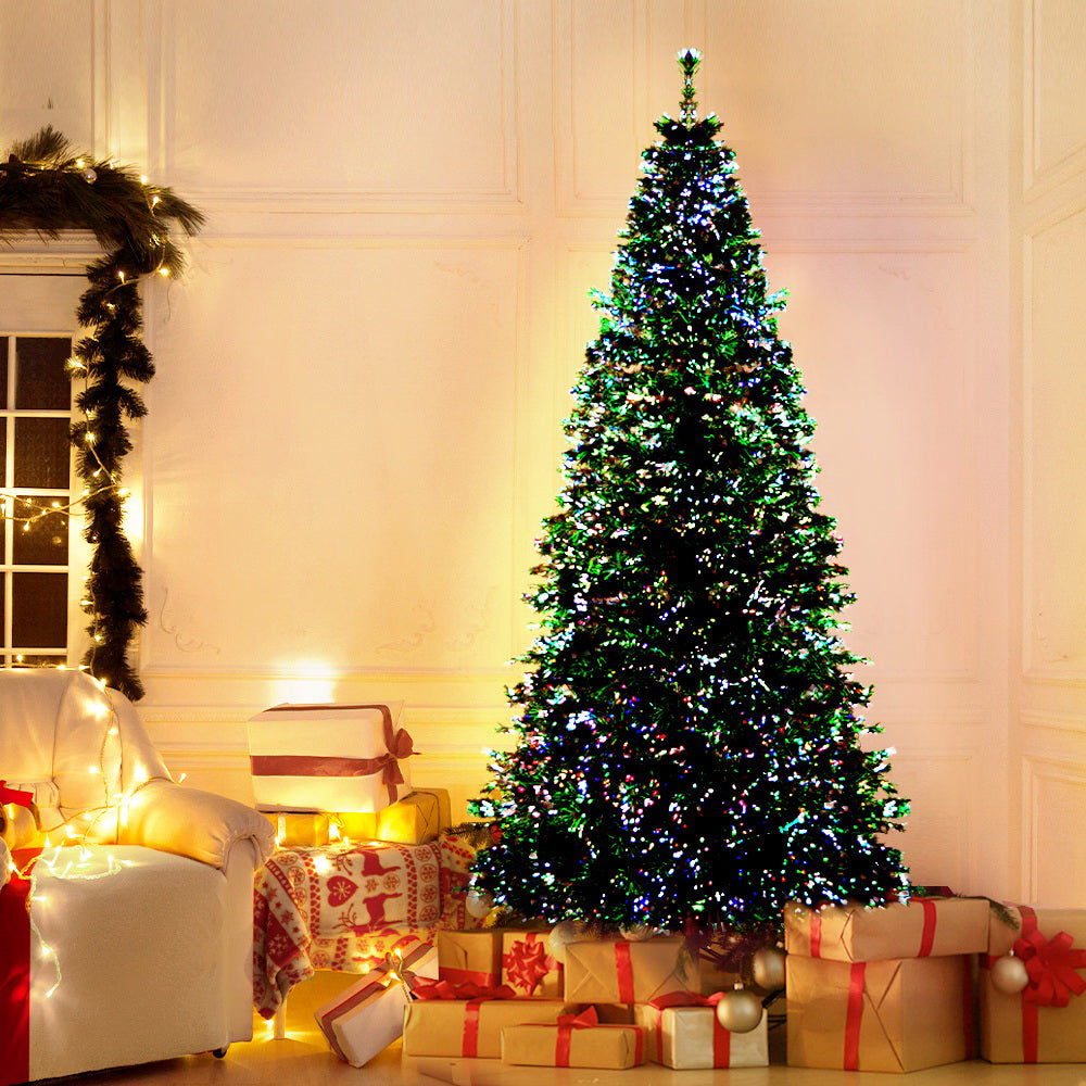 Jingle Jollys 1.8m LED Christmas Tree Optic Fibre 300 Tips