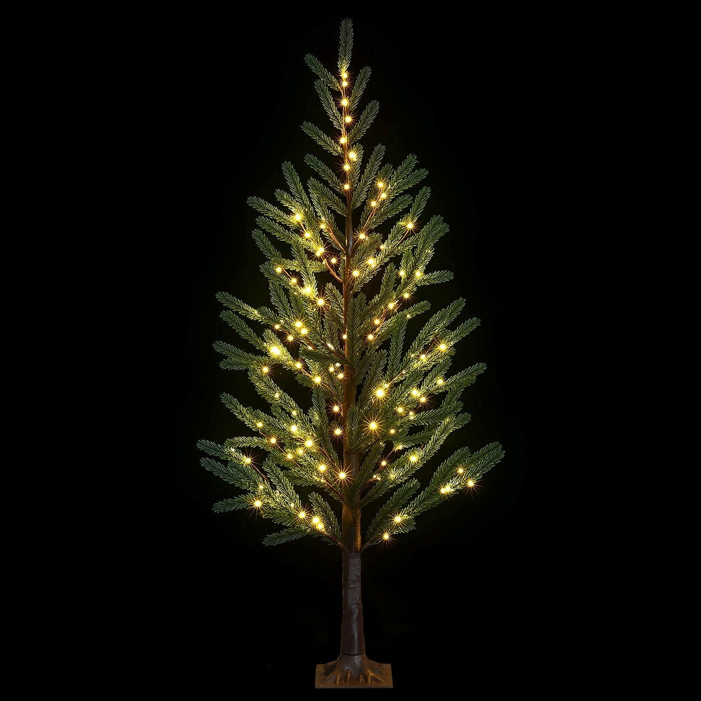 Jingle Jollys 1.8M Pre-lit Christmas Tree with LED Lights