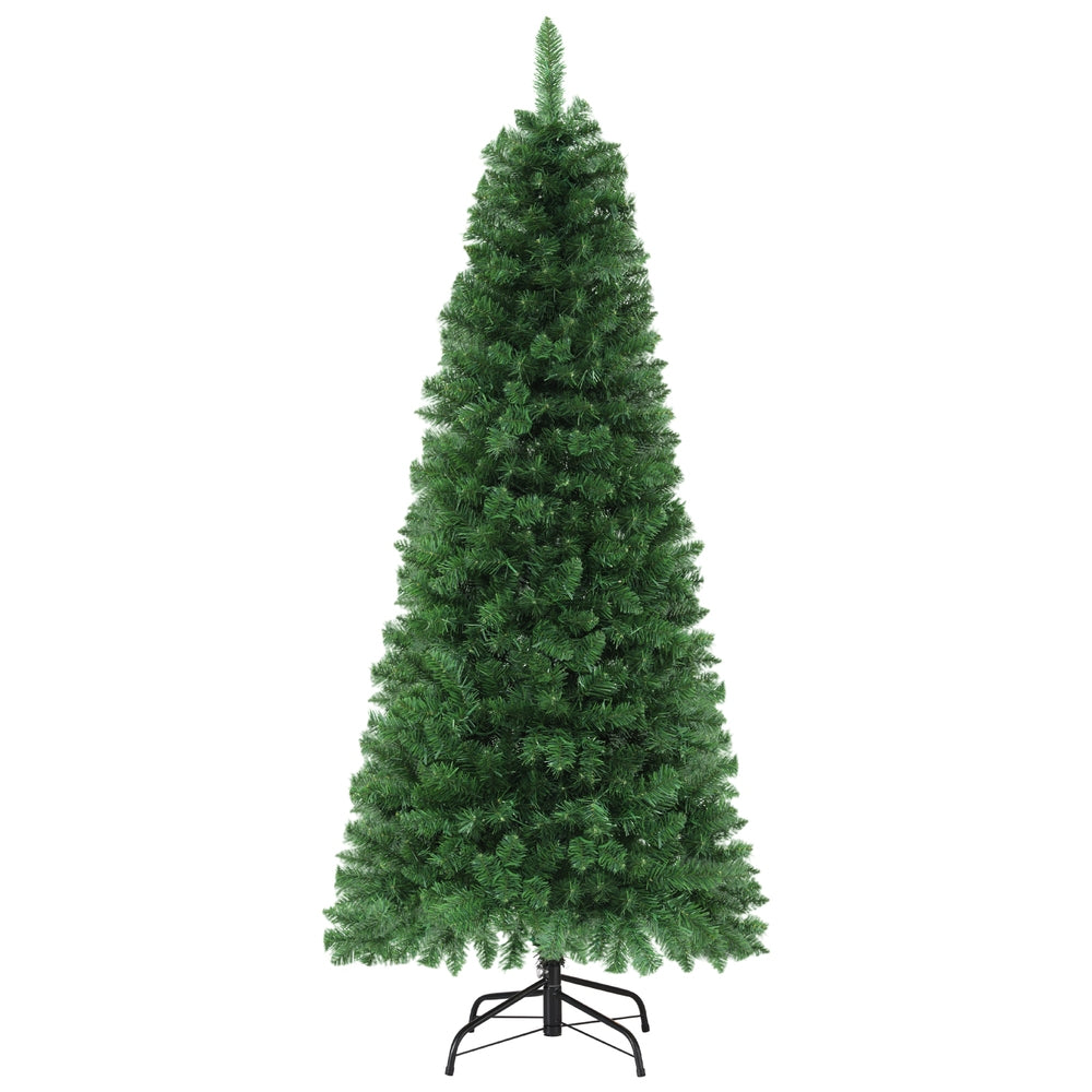 Jingle Jollys 180cm Pre-lit Christmas Tree Multi-Colour LED 8 Mode