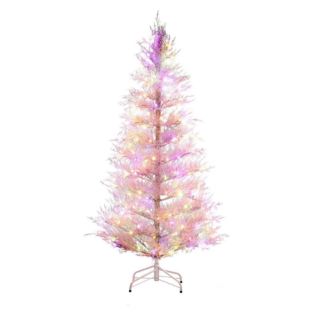 Jingle Jollys 1.8M LED Christmas Tree 8 Modes Multi Color Light