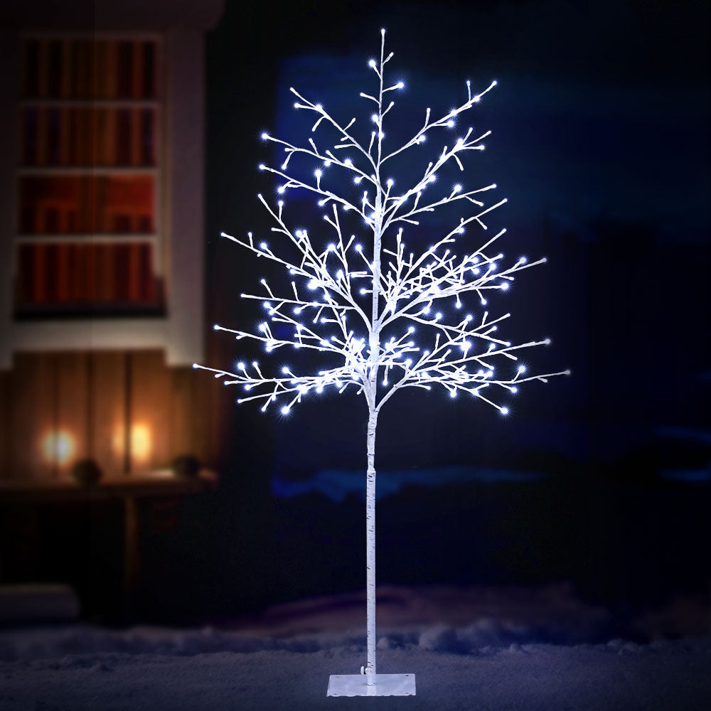 Jingle Jollys 1.5M LED Solar Christmas Tree 304 Lights
