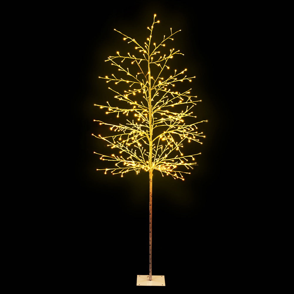 Jingle Jollys 2.1M Solar Christmas Tree with 480 LED Lights