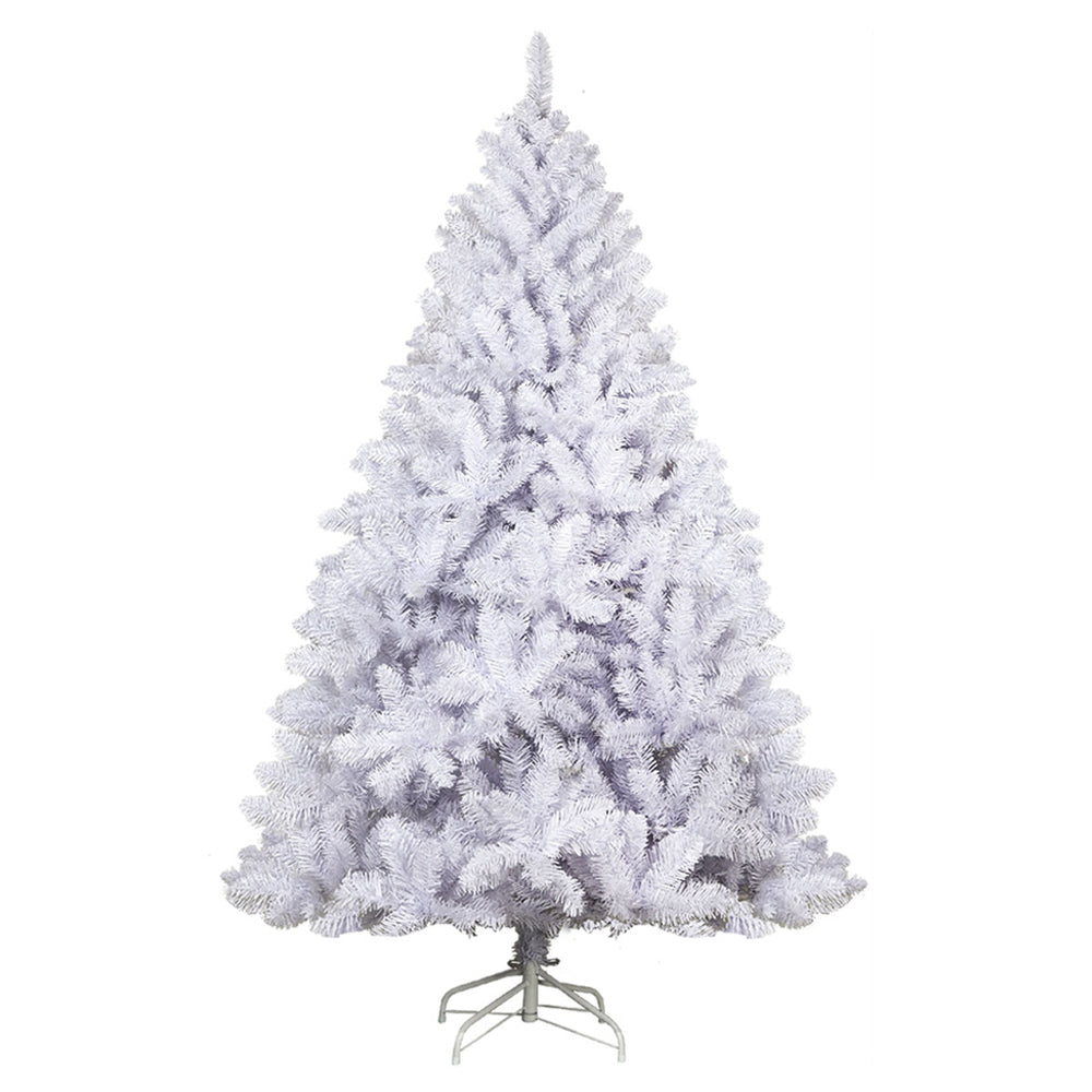 Jingle Jollys 2.1m Christmas Tree 1000 White Tips Decorations