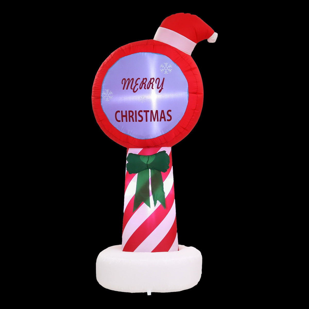 Jingle Jollys Christmas Inflatable Pole 1.8M LED Outdoor Decoration