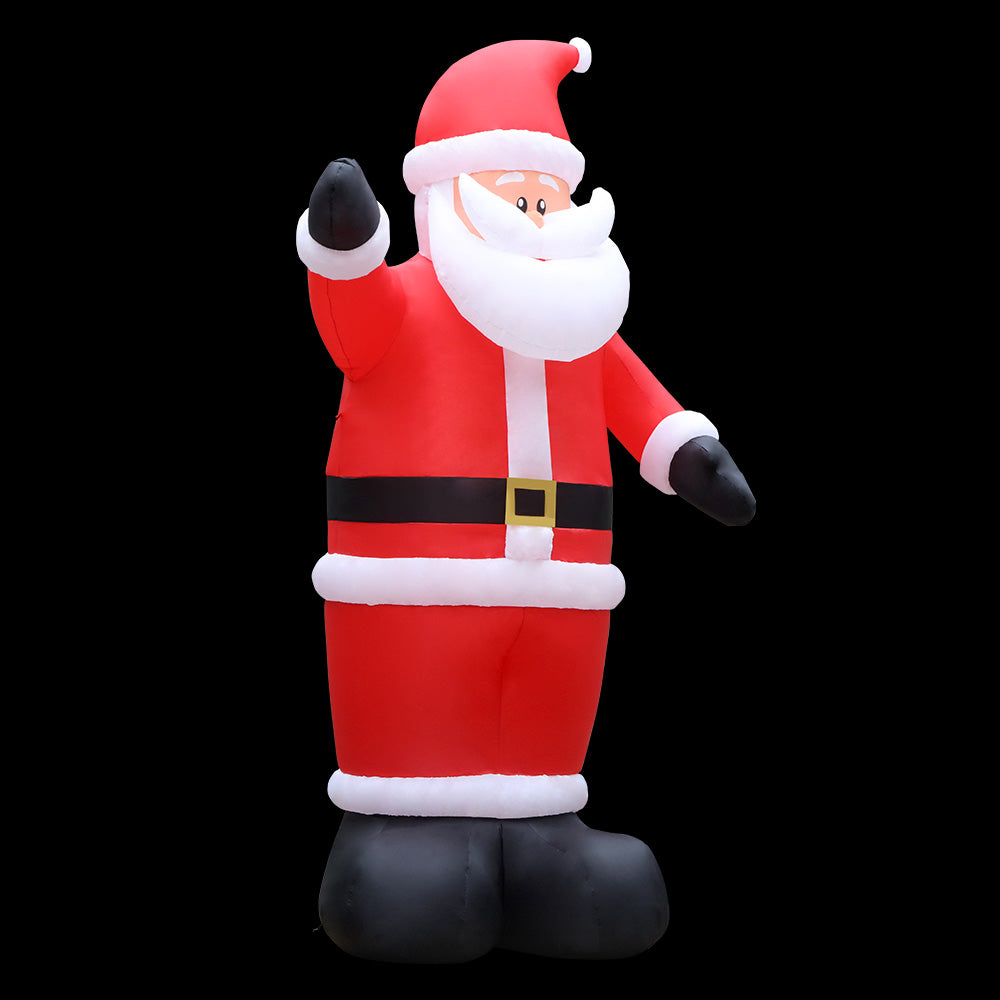 Jingle Jollys 5M Inflatable Santa Illuminated Christmas Decoration