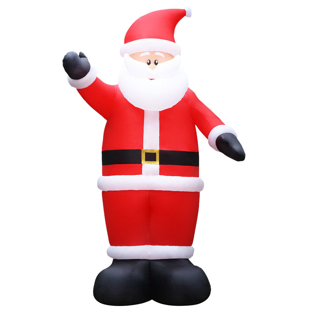 Jingle Jollys 5M Inflatable Santa Illuminated Christmas Decoration