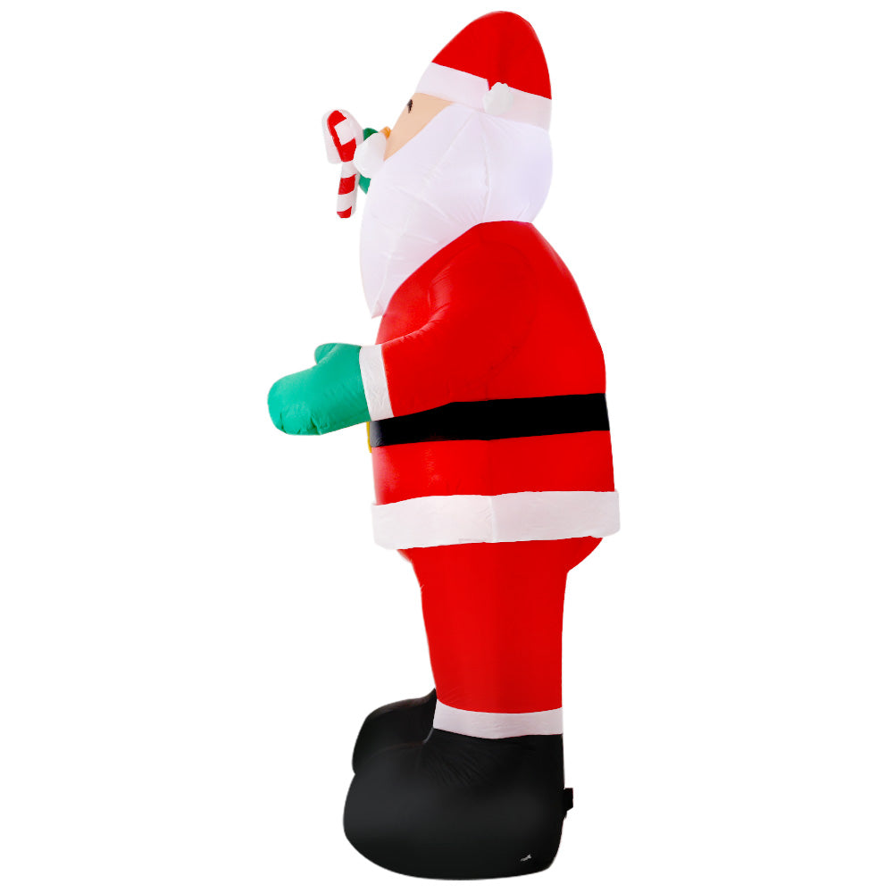 Jingle Jollys 3M Inflatable Santa Illuminated Christmas Decoration
