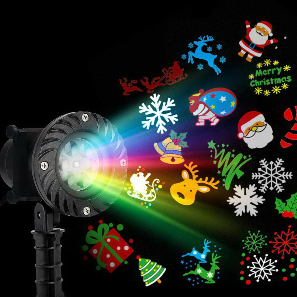 Jingle Jollys Christmas Laser Light Projector Outdoor Decorations