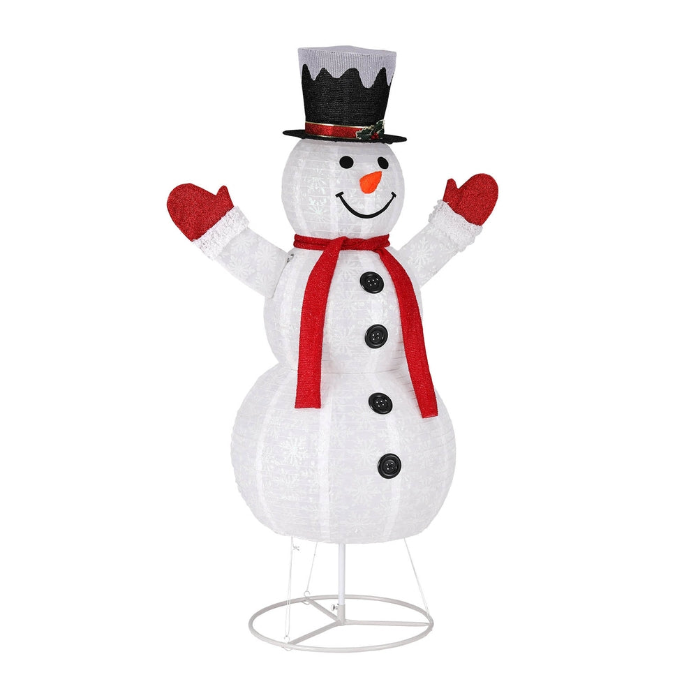 Jingle Jollys 1.7M LED Fairy Lights Snowman Christmas Decorations