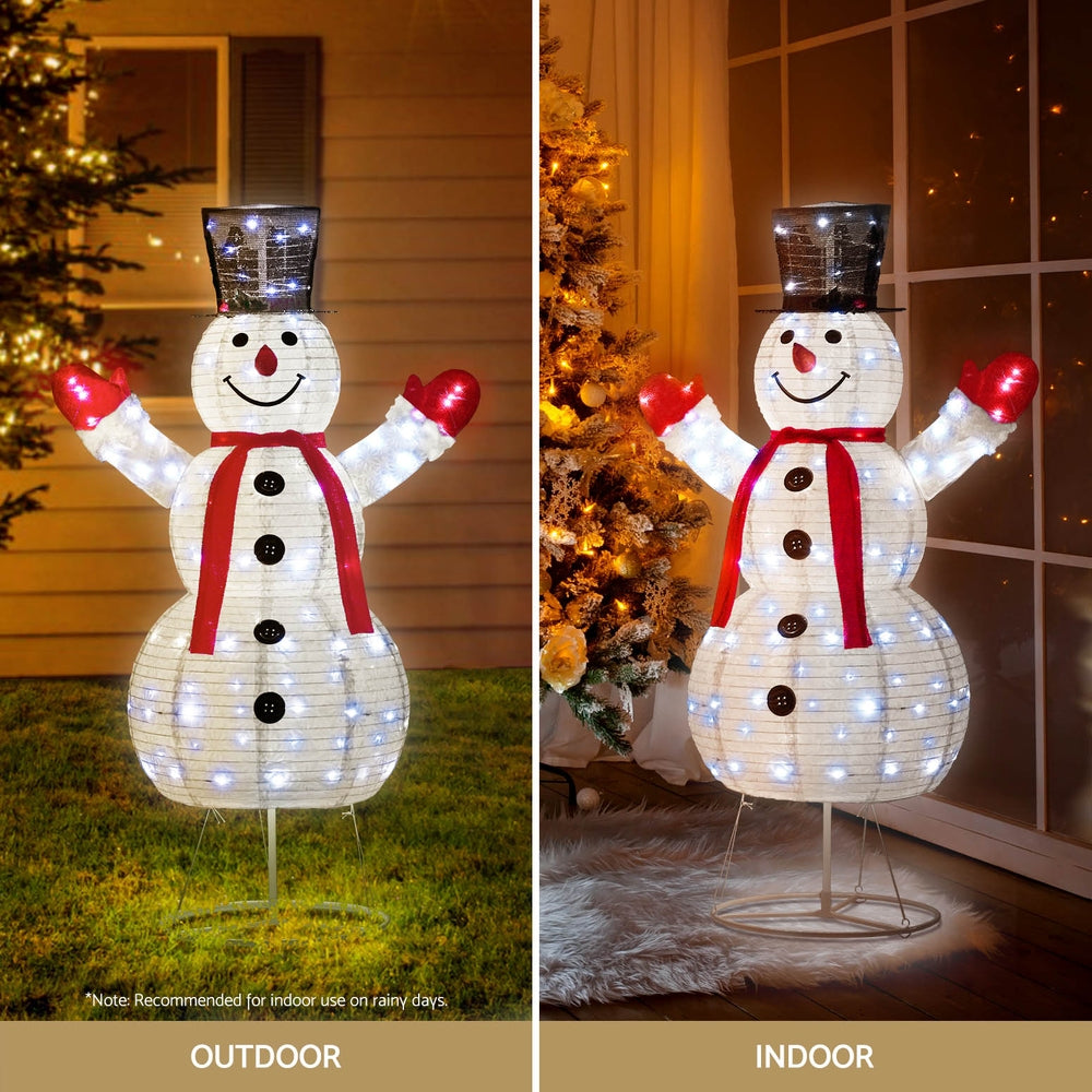 Jingle Jollys 1.7M LED Fairy Lights Snowman Christmas Decorations