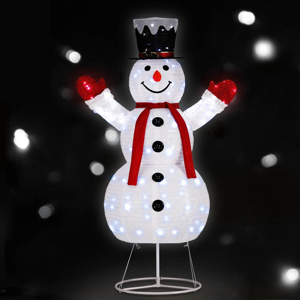 Jingle Jollys 1.7M LED Fairy Lights Snowman Christmas Decorations