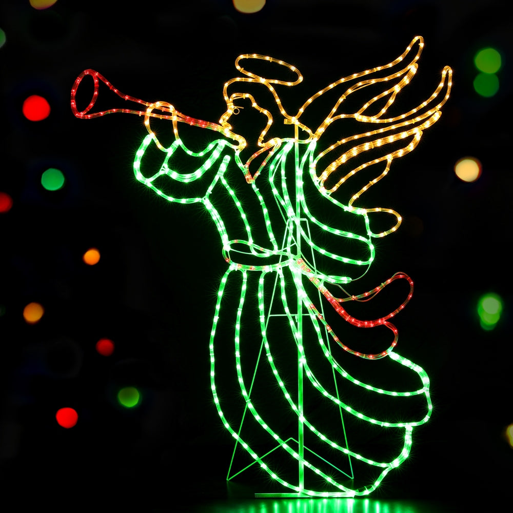 Jingle Jollys 1.44M Outdoor LED Christmas Rope Lights Multi-Coloured